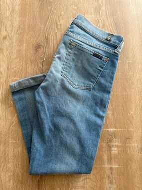 7 For All Mankind "The Skinny Crop & Roll"